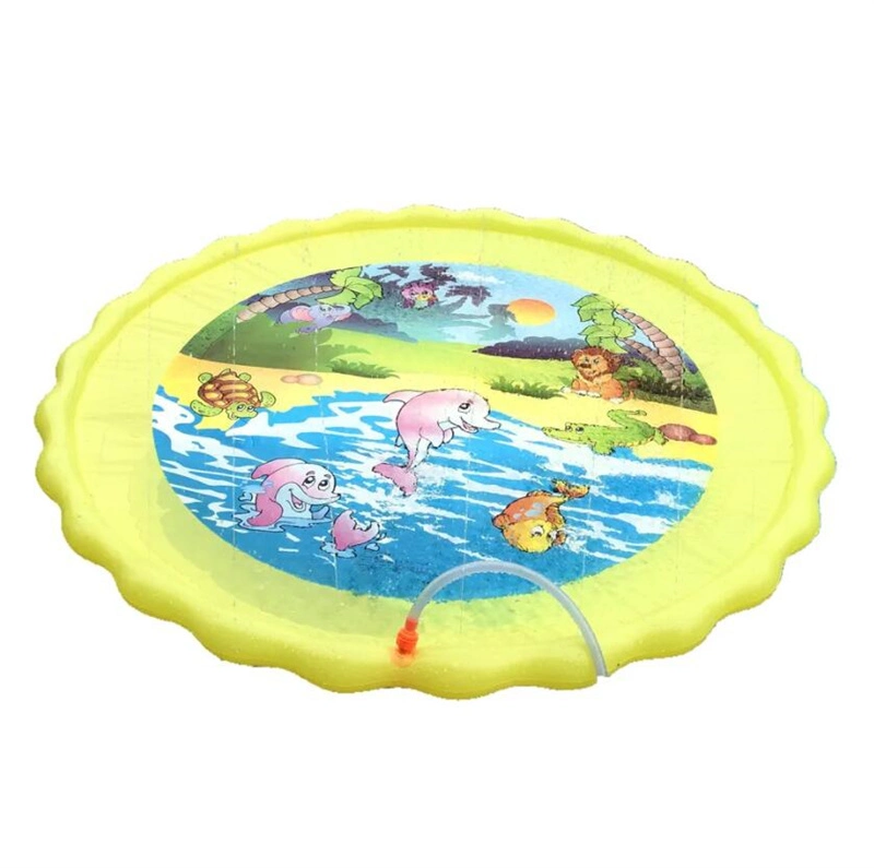 Sprinkle Splash Play Mat Toy Kids Inflatable Outdoor Sprinkler Pad