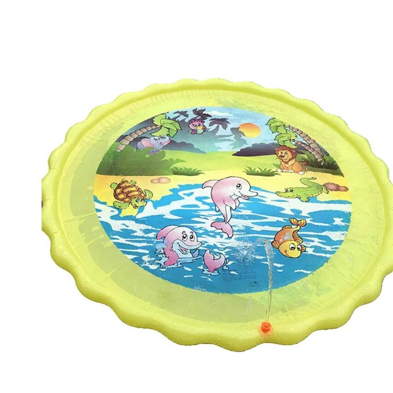 Sprinkle Splash Play Mat Toy Kids Inflatable Outdoor Sprinkler Pad