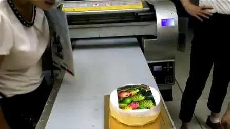 Impressora digital automática de bolo de venda quente com boa qualidade